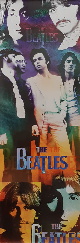 The Beatles Psychedelic Montage 158x53cm Vintage Door Poster