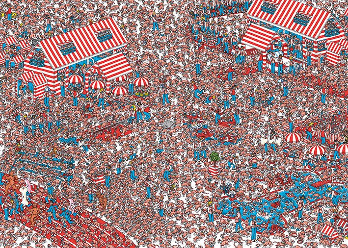 Where's Wally? The Land Of Woofs 100x140cm Giant Poster