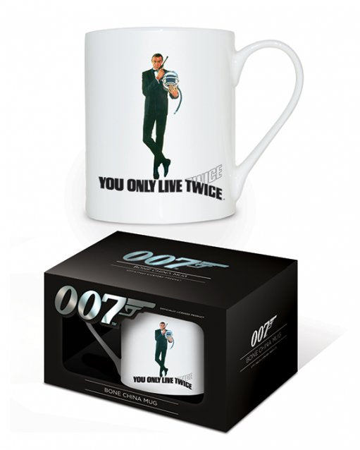 James Bond You Only Live Twice Bone China Porcelain Mug 11 oz / 315 ml