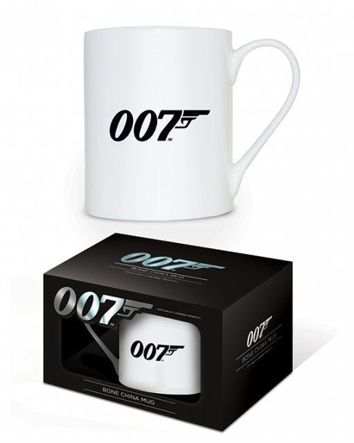 James Bond 007 Logo Bone China Porcelain Mug 11 oz / 315 ml