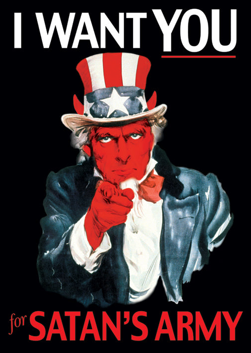I Want You For Satan's Army Maxi Poster