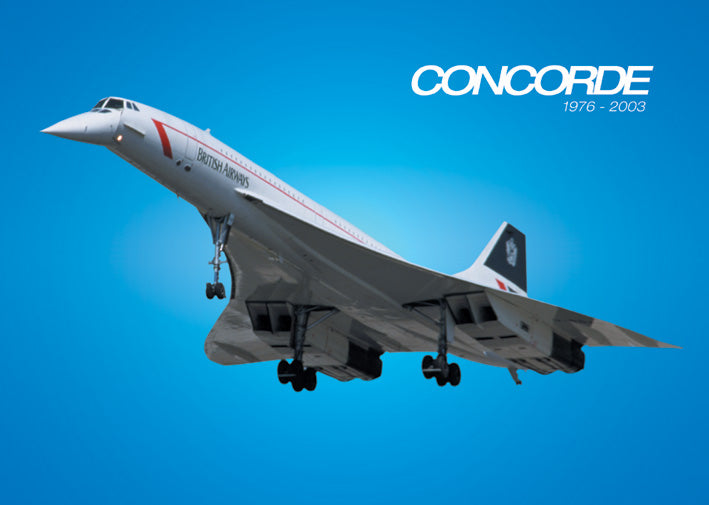British Airways Concorde Aircraft Maxi Poster