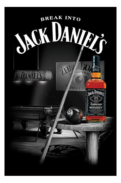 Jack Daniel's Pool Room Maxi Poster
