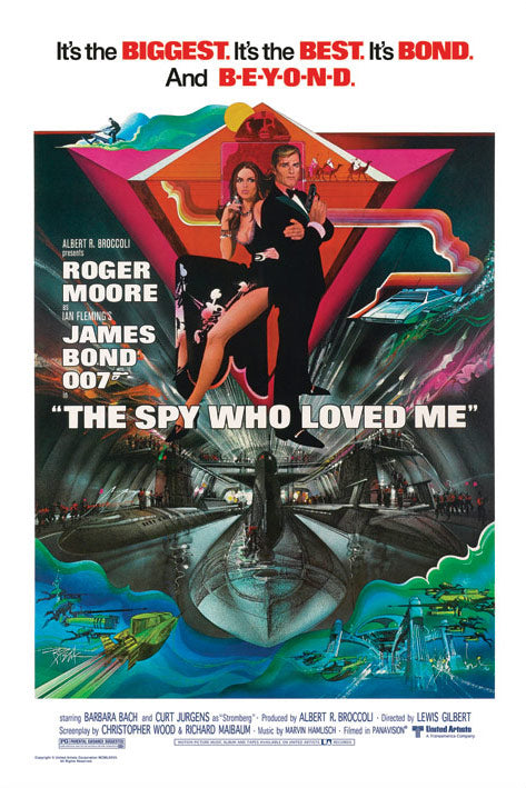 James Bond The Spy Who Loved Me Maxi Poster