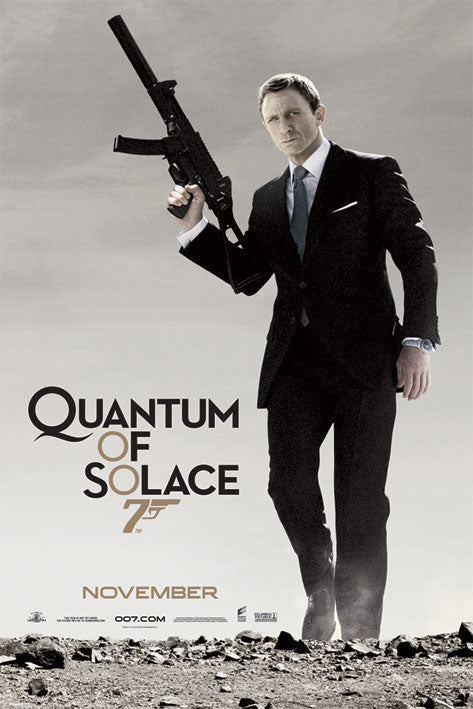 James Bond Quantum Of Solace Teaser Gun Maxi Poster