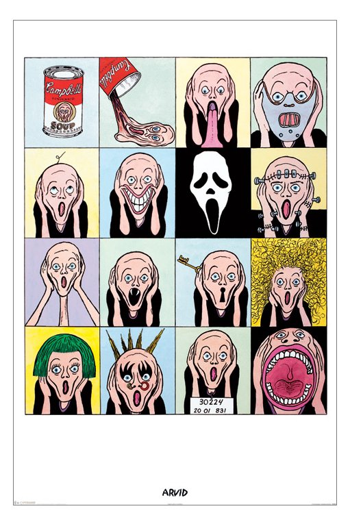 The Scream by Arvid Andreassen Maxi Poster