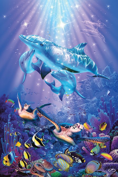Lassen La Mer de Cristal Maxi Poster