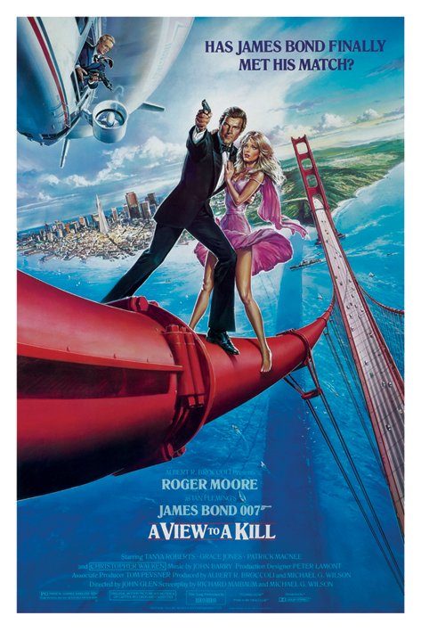 James Bond A View To A Kill Version 2 Maxi Poster