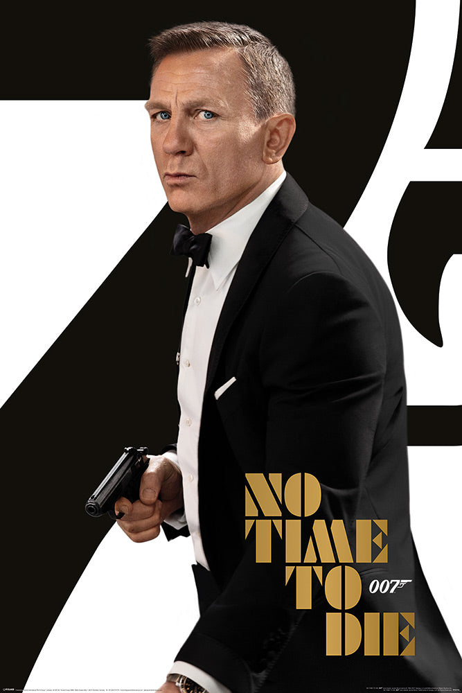 James Bond No Time To Die Tuxedo Maxi Poster