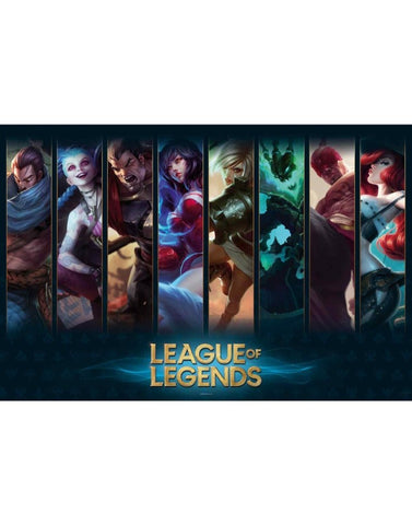 League Of Legends Champions Gaming Maxi Poster
