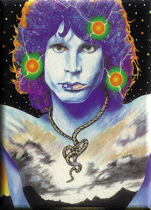 The Doors Jim Morrison Snake Painting 95x130cm Vintage Giant Poster
