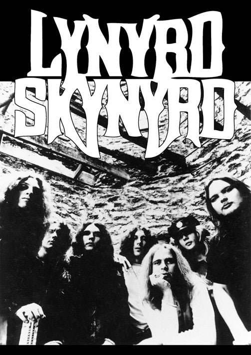 Lynyrd Skynyrd Black And White Group Maxi Poster