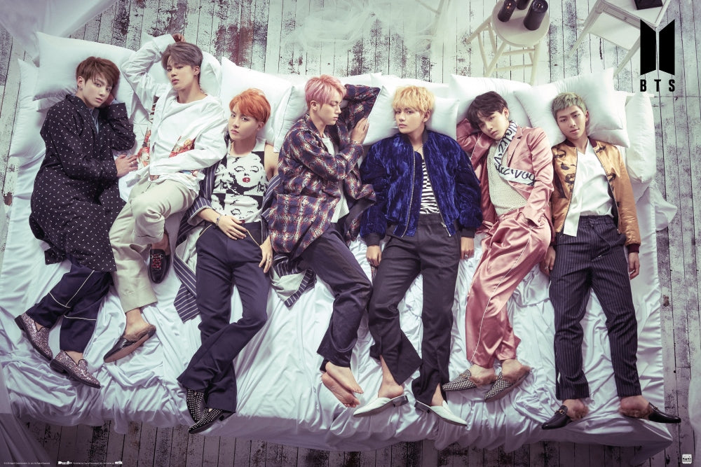 BTS Bed Maxi Poster