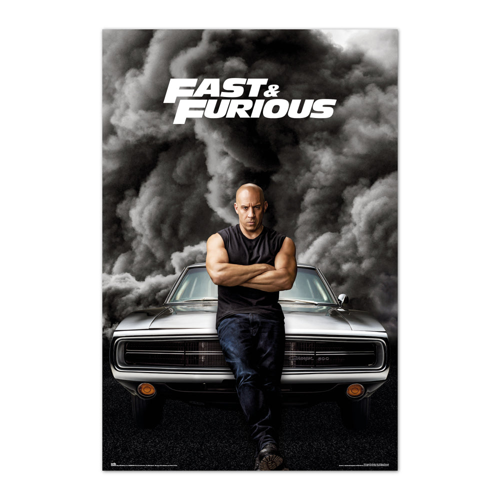 Fast & Furious Dodge Charger Movie Maxi Poster