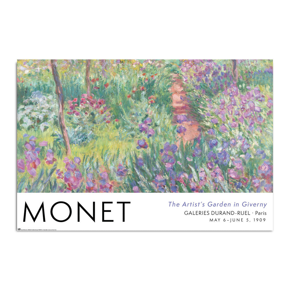 Exposition Monet May & June 1909 Paris Art Maxi Poster