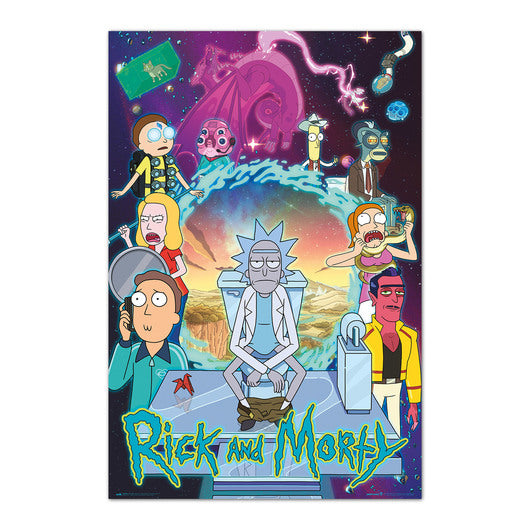 Rick and Morty Season 4 Maxi Poster