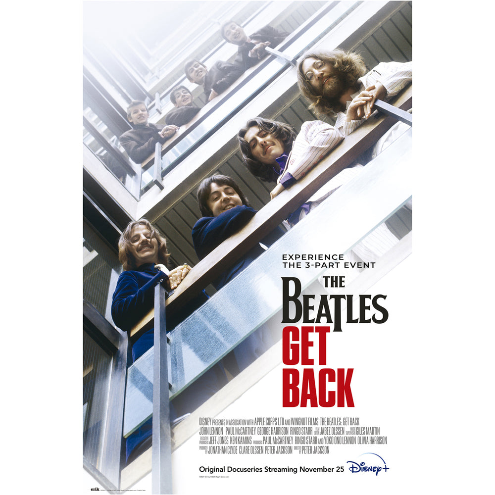 The Beatles Get Back Balcony Pose Maxi Poster