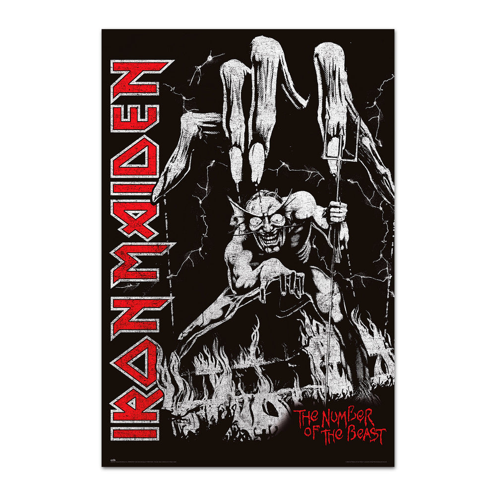 Iron Maiden The Number Of The Beast Maxi Poster