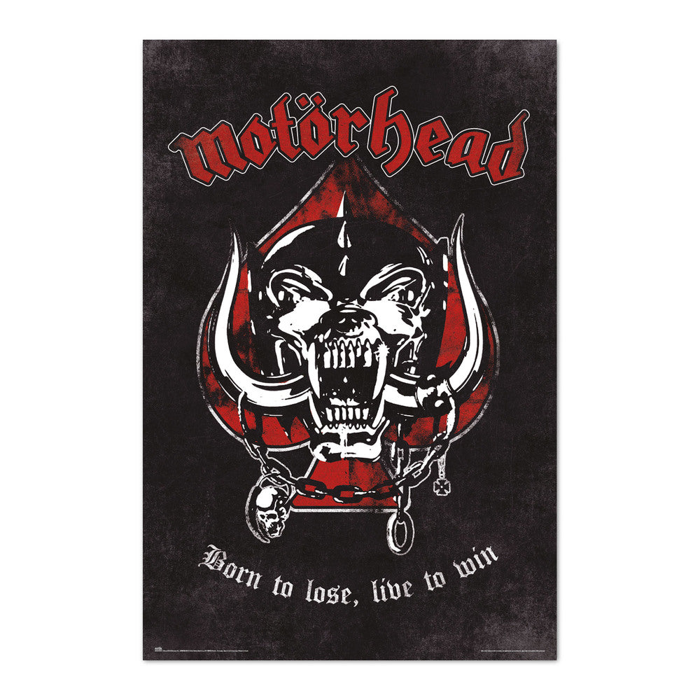 Motorhead Born To Lose Live To Win Maxi Poster