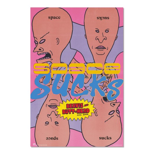 Beavis And Butt-Head Space Sucks Maxi Poster