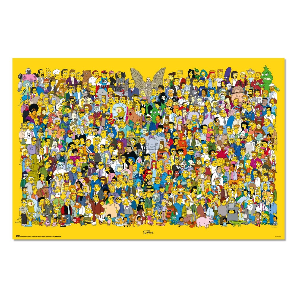 The Simpsons Characters Montage Maxi Poster