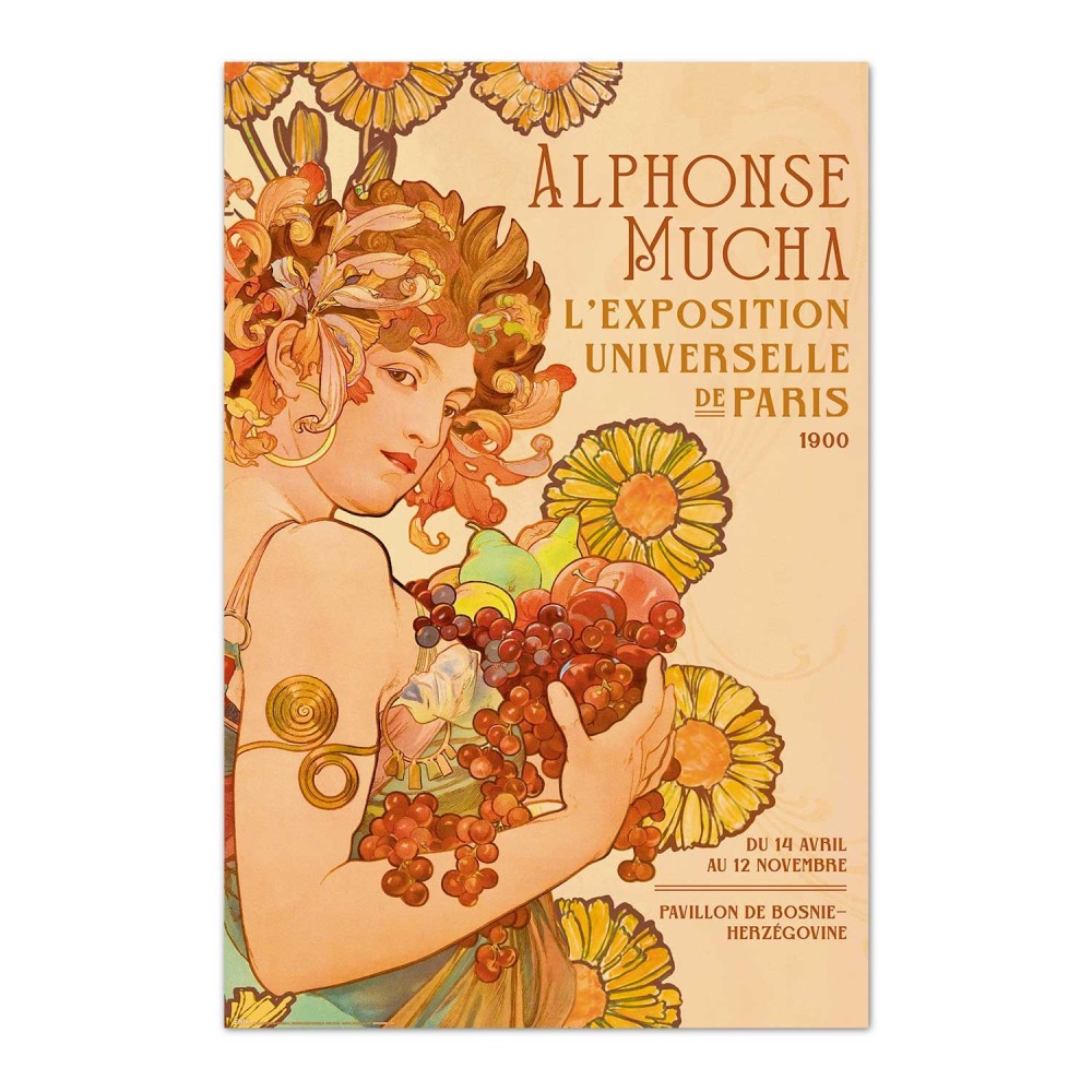 Mucha Universelle L'Exposition de Paris 1900 Art Maxi Poster