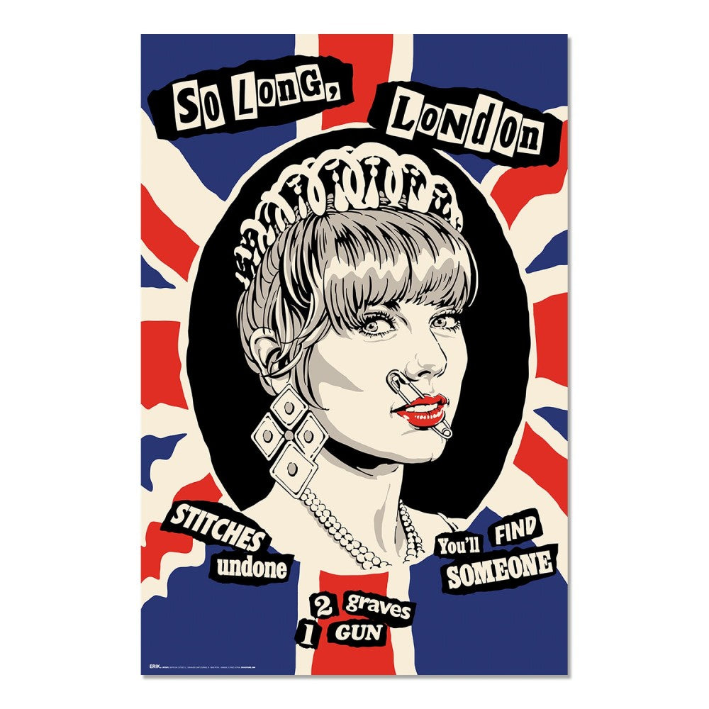Butcher Billy So Long London Taylor Swift Art Maxi Poster