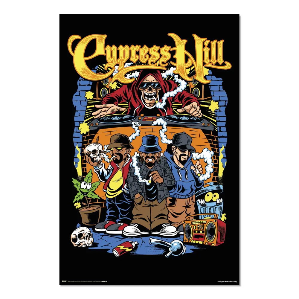 Cypress Hill Cartoon Maxi Poster