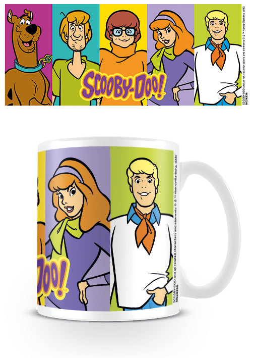 Scooby Doo Cast White Ceramic Coffee Mug