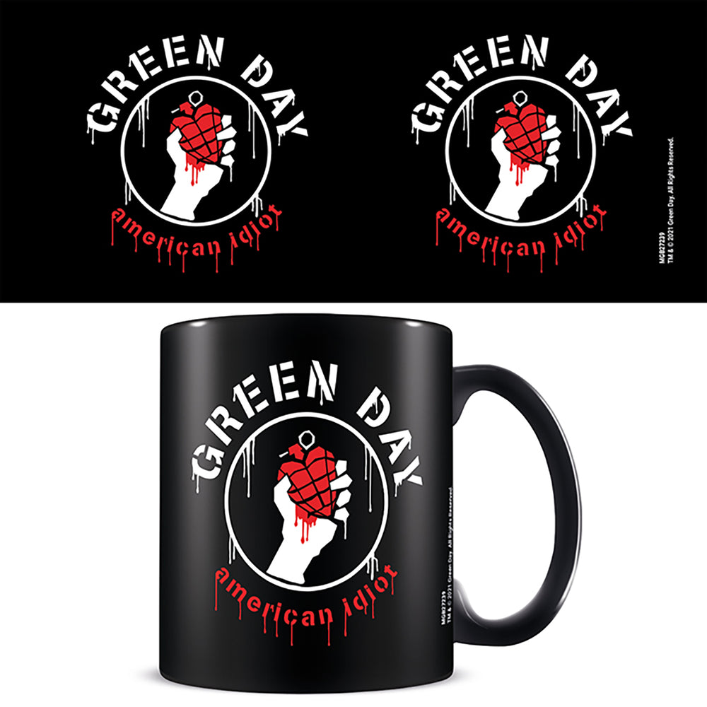 Green Day American Idiot Ceramic Coffee Mug