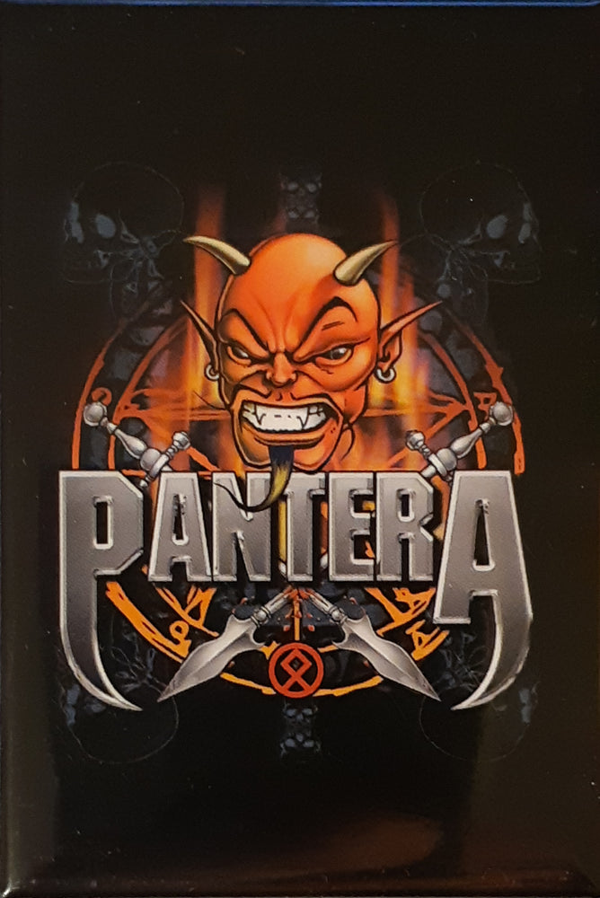 Pantera Devil Logo Fridge Magnet