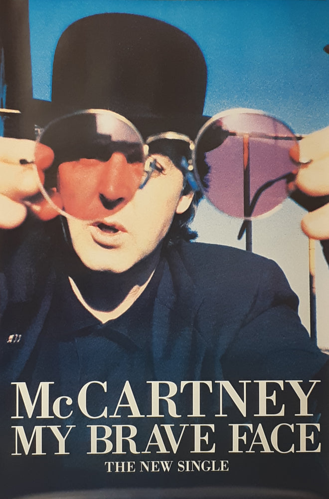 Paul McCartney My Brave Face Single 102x152cm Giant UK Promotional Poster