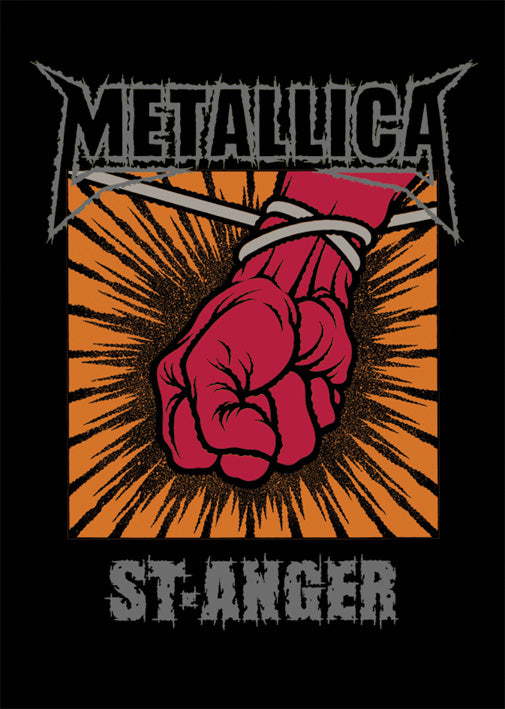 Metallica St. Anger Album Sleeve Vintage Maxi Poster Blockmount