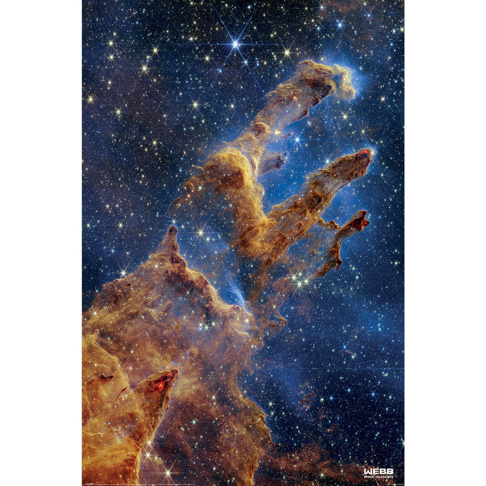 James Webb Space Telescope Pillars Of Creation Maxi Poster