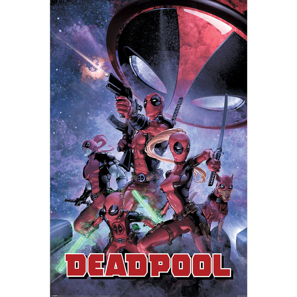 Deadpool Family Large Maxi Poster