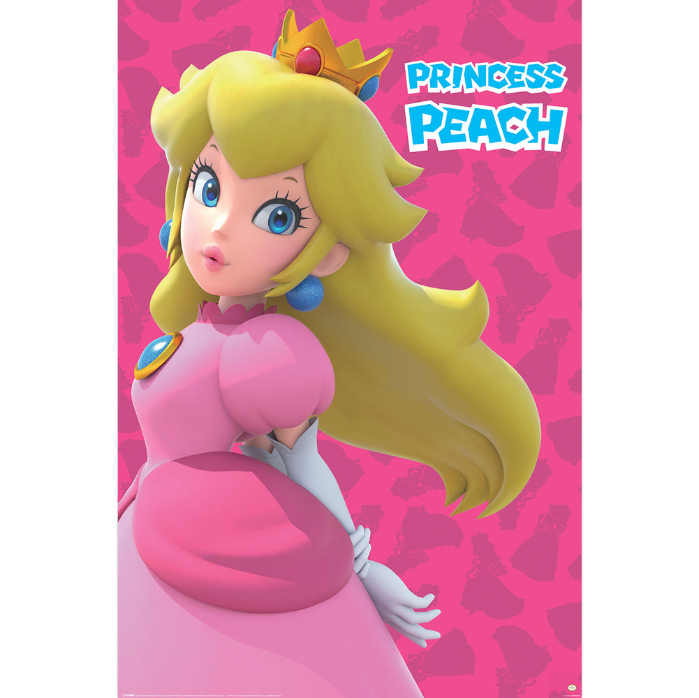 Princess Peach from Nintendo Super Mario Gaming Maxi Poster