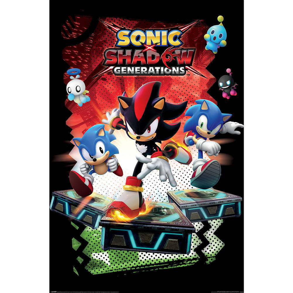 Sonic The Hedgehog Shadow Generations Gaming Maxi Poster