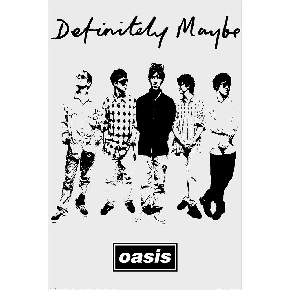 Oasis Definitely Maybe Band Maxi Poster