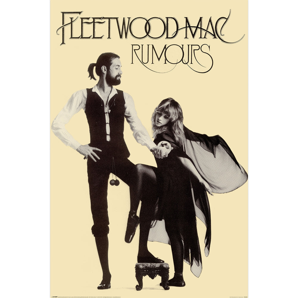 Fleetwood Mac Rumours LP Cover Large Maxi Poster