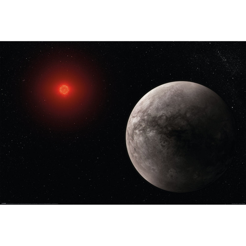 James Webb Space Telescope Rocky Exoplanet Maxi Poster