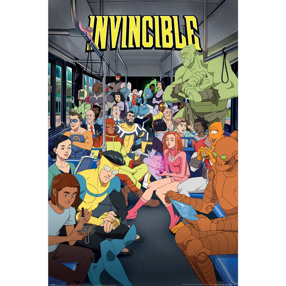 Invincible Key Art Maxi Poster