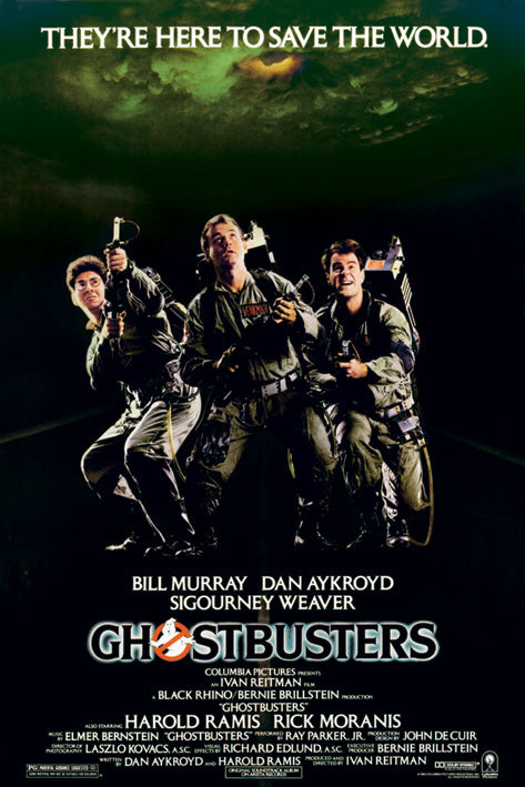 Ghostbusters Original Movie One Sheet Maxi Poster Blockmount