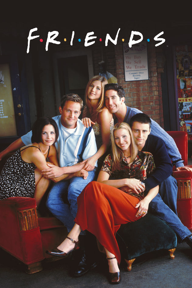 Friends TV Series Cast In Central Perk Maxi Poster