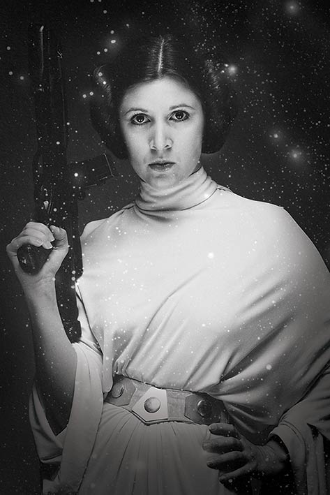 Star Wars Princess Leia Stars Maxi Poster