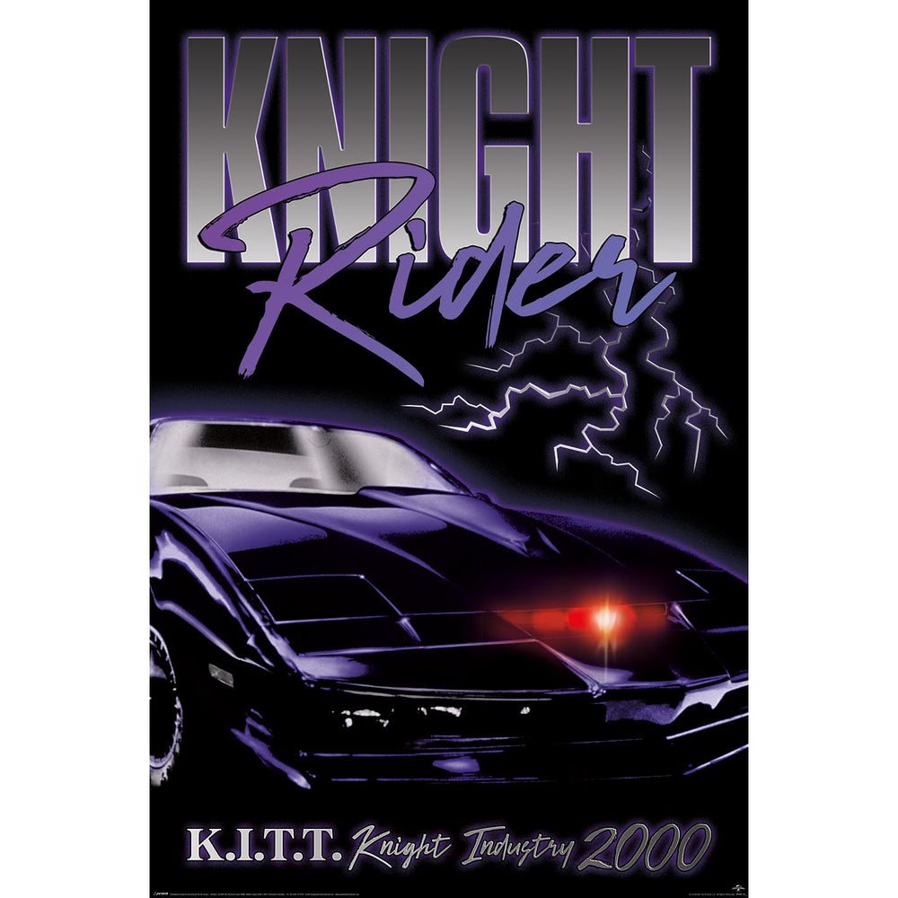 Knight Rider KITT Knight Industry 2000 Maxi Poster