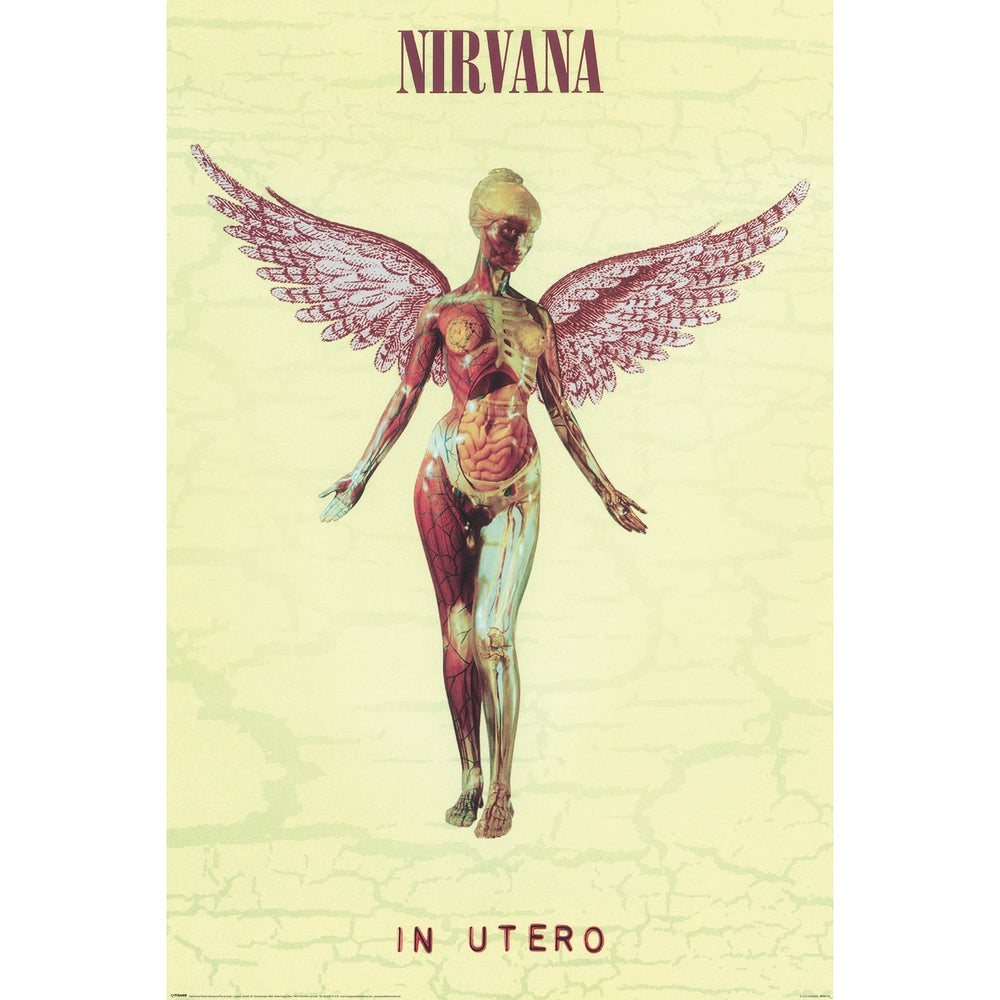 Nirvana In Utero Album Cover Maxi Poster