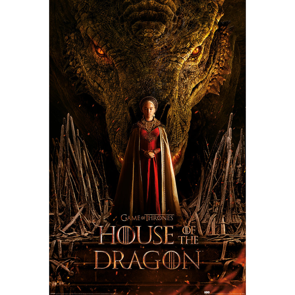 House Of The Dragon The Dragon Throne Maxi Poster