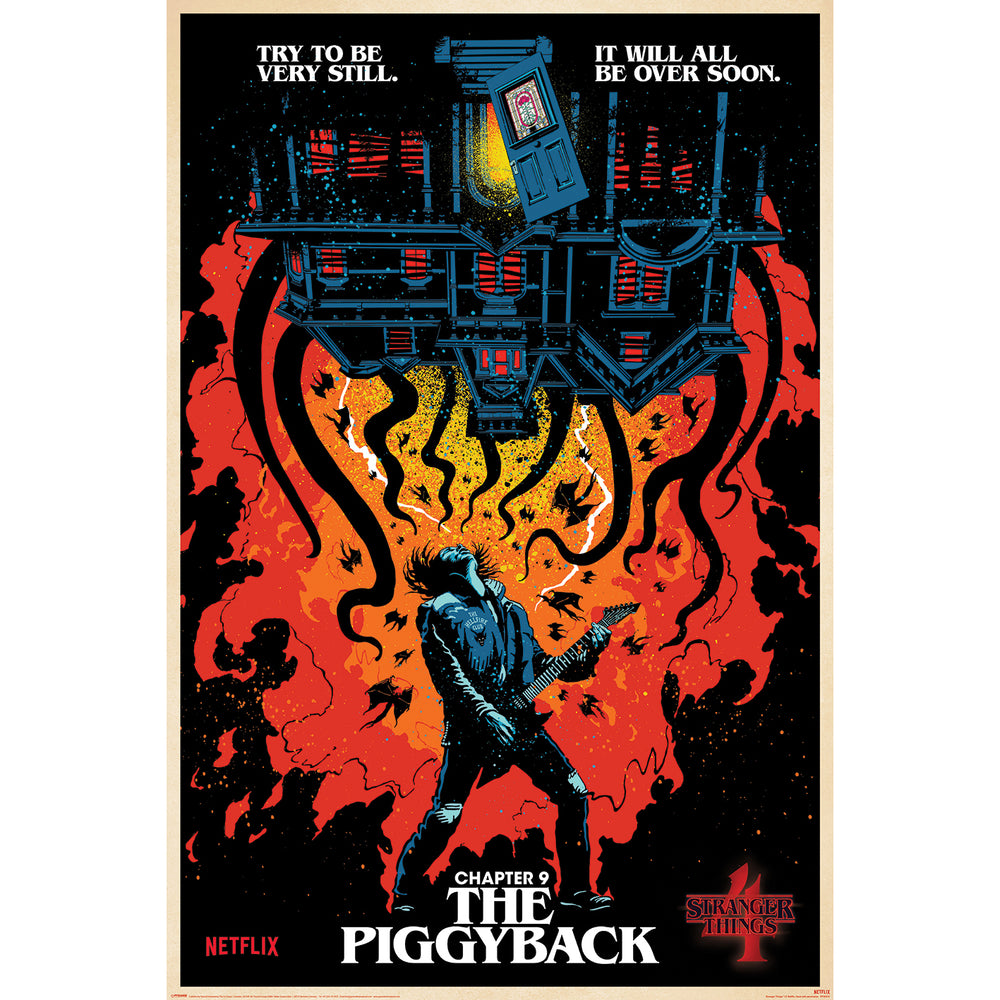 Stranger Things Season 4 Chapter 9 The Piggyback Maxi Poster
