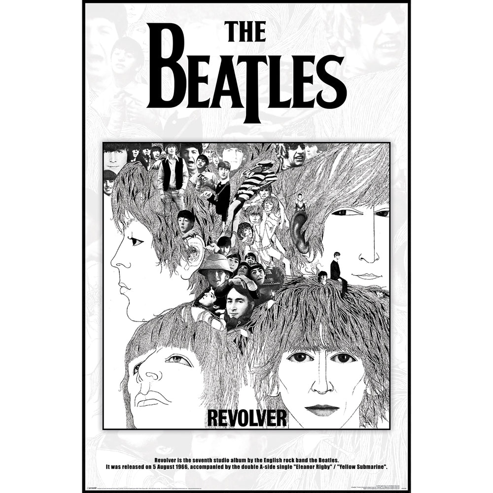 The Beatles Revolver Album Cover Maxi Poster