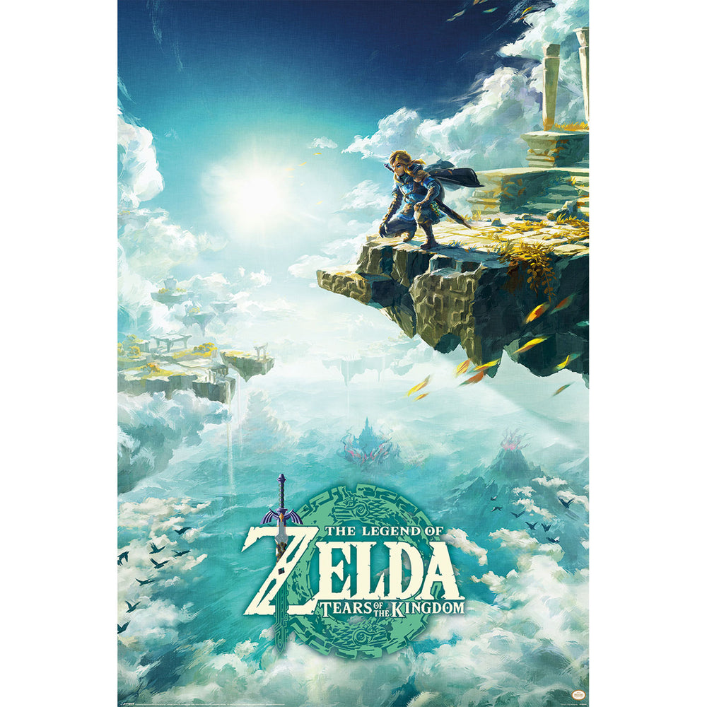The Legend Of Zelda: Tears Of The Kingdom Hyrule Skies Gaming Maxi Poster